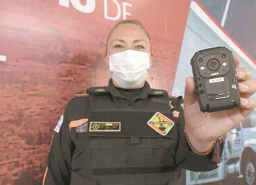 Policías de Neza usarán cámaras en uniformes
