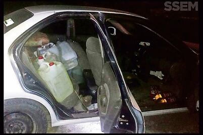 Detienen a un policía por presunto robo de combustible