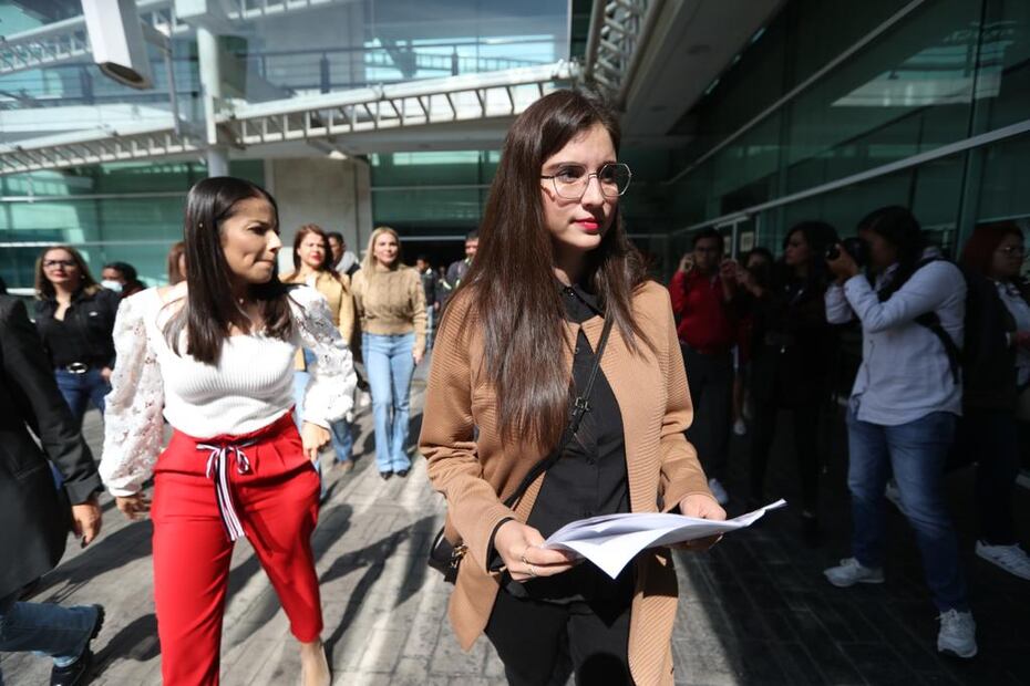 Priistas denuncian a Horacio Duarte. FOTO: Jorge Alvarado/ EL UNIVERSAL/