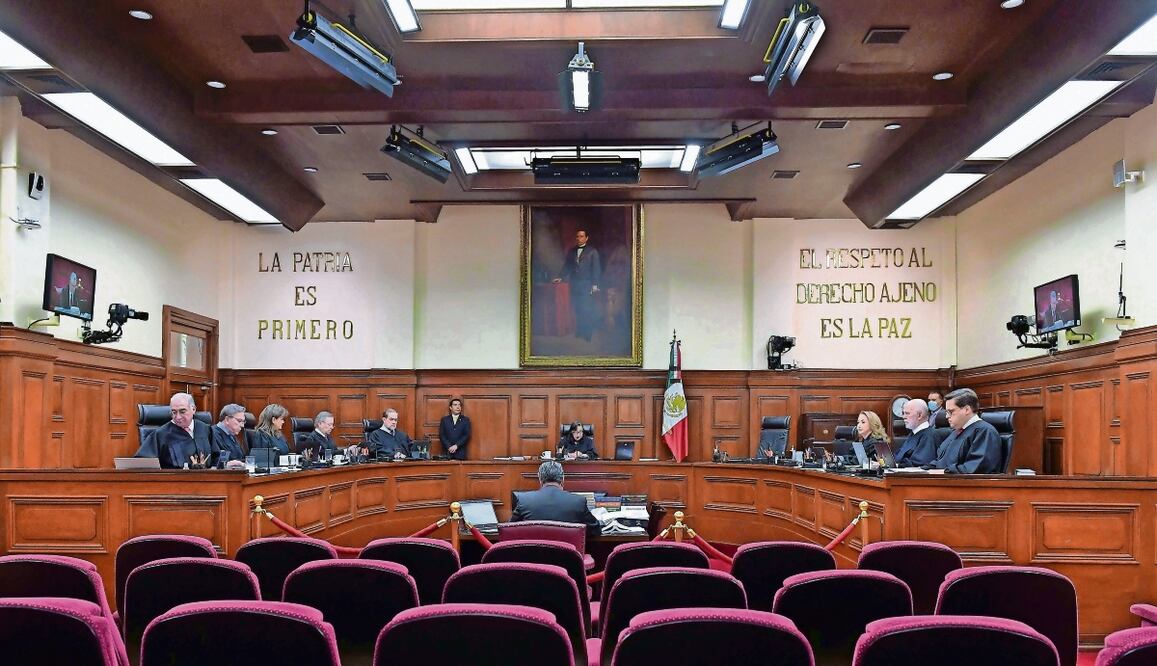 En sesión de este jueves, el pleno del máximo tribunal determinó que son constitucionales las reformas a la Ley Federal del Derecho de Autor. Foto: EL UNIVERSAL
