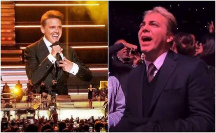 Así disfrutó Cristian Castro el último concierto de Luis Miguel en Argentina