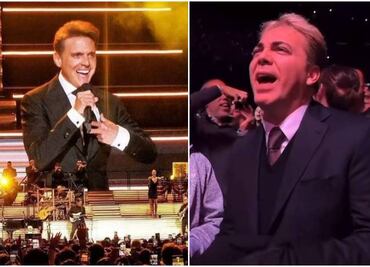 Así disfrutó Cristian Castro el último concierto de Luis Miguel en Argentina