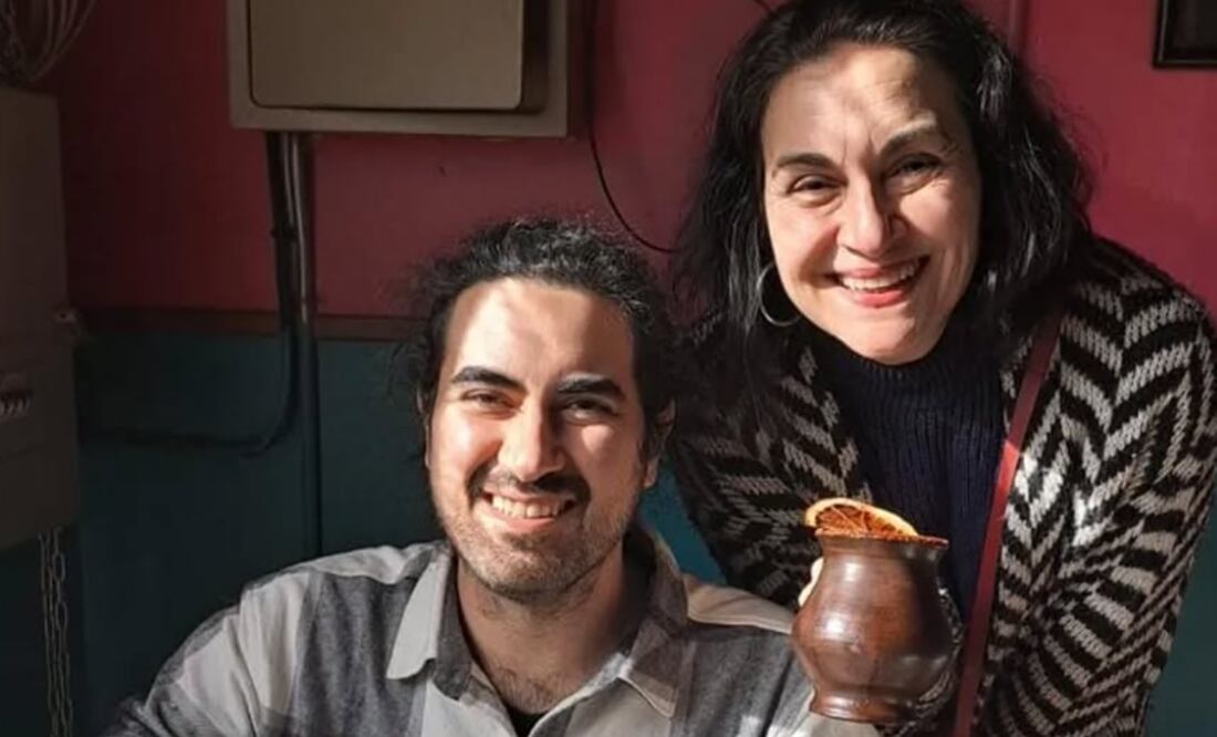 Lorene Prieto y su hijo Santiago Ramírez. Foto: Instagram oficial.