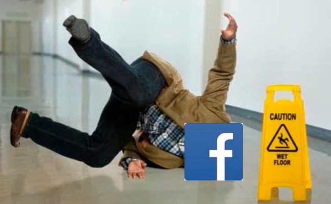 Algunos internautas definieron en un video cómo había sido la caída. Foto: X