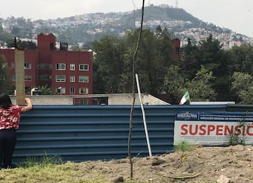Profepa suspende obra junto a parque nacional de los Remedios, en Naucalpan