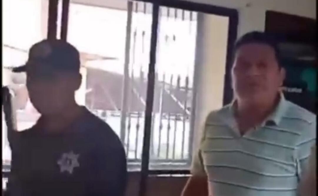 Genaro Abundio Bohórquez, Tesorero de Pluma Hidalgo, Oaxaca, denuncia falsificación de su firma con la finalidad de desviar dinero público (21/08/2025). Foto: Captura de pantalla