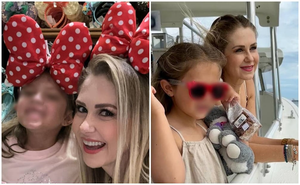 Ingrid Martz con su hija Martina.
Instagram ingridmartz