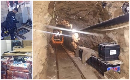 Descubren túnel en Tijuana; aseguran 10 ton de mariguana
