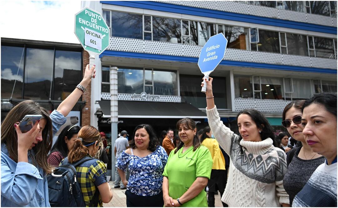 La embajada en México abrió una línea de emergencia para notificar algún incidente. Foto: AFP