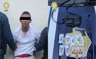 Detienen a Julio César "N" en la colonia Tacubaya; cuenta con más de siete carpetas de investigación