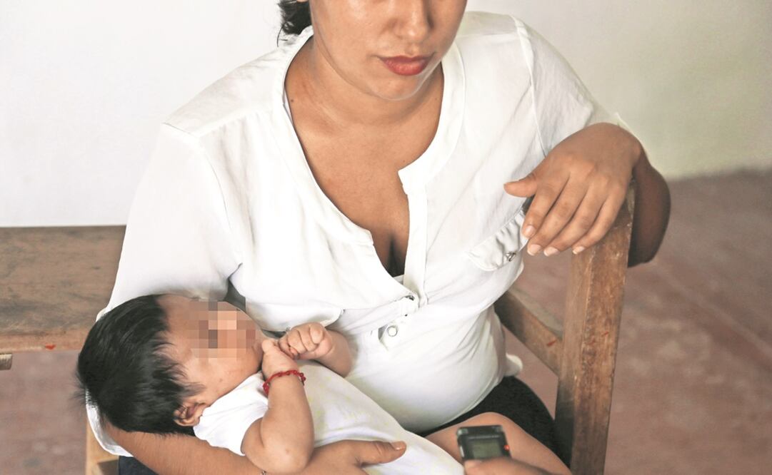 Adriana conoció en el taller de carpintería a su actual pareja, con quien tuvo un hijo, al que bautizará y llamará José Adrián, por su abuelo; quiere aprender lo más que pueda para hacer algo productivo. (FOTO: Especial)