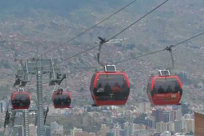 Teleféricos de Bolivia logran récord Guiness