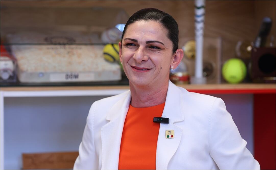 Ana Guevara no descarta seguir en Conade durante el sexenio de Claudia Sheinbaum  FOTO: FERNANDA ROJAS - EL UNIVERSAL