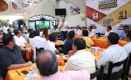 Rodrigo Gayosso ofrece a empresarios condiciones para crecer en Morelos