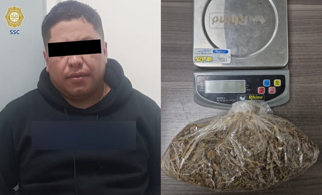 Detienen a "El Viejón, generador de violencia en Tlalpan. Foto: Especial