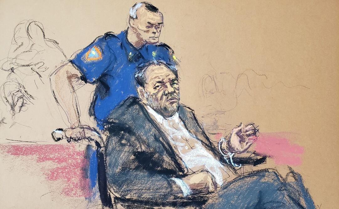 Weinstein se dirigió al juez para pedir clemencia. “Estoy confundido”, dijo. Foto: JANE ROSENBERG. REUTERS