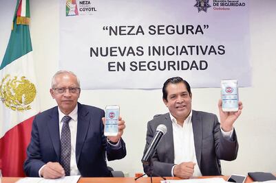 Neza presenta plan para reducir delitos