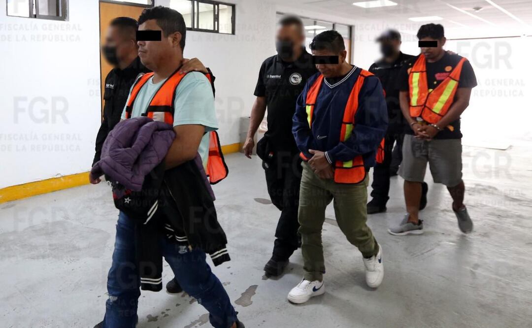Detienen a once presuntos integrantes del grupo criminal "Los Rusos" en el puerto de Acapulco, Guerrero (17/06/2026). Foto: Especial