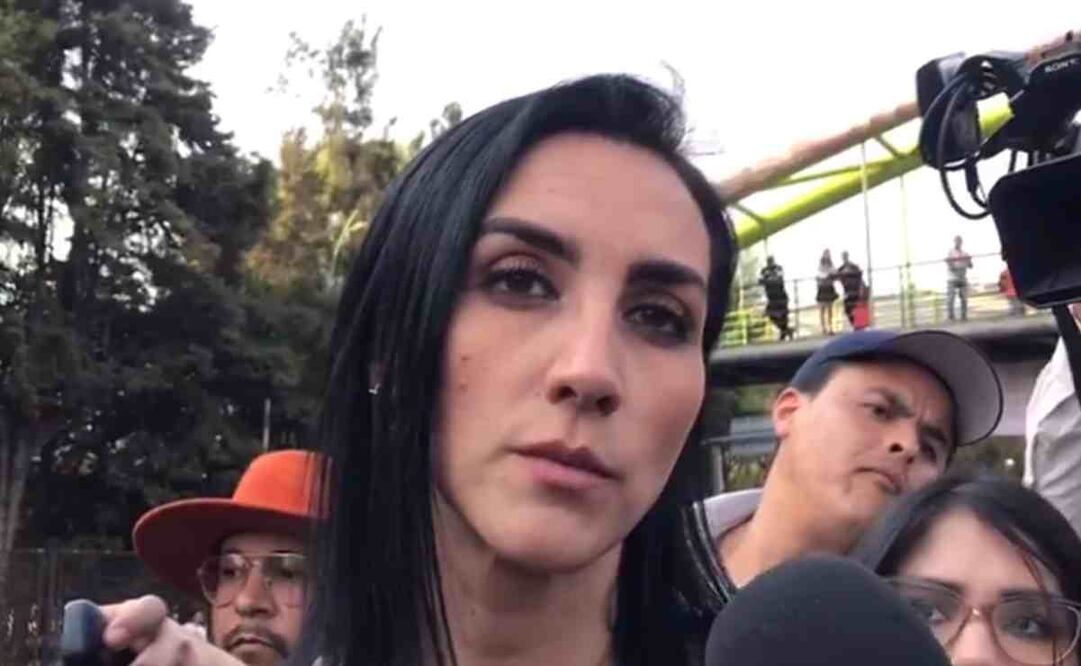 Victoria Figueiras le prometió a su hija que la defendería de todo y de todos si es necesario, por esa razón tomó la decisión de cerrar Periférico Norte. Foto: Rebeca Jiménez. EL UNIVERSAL