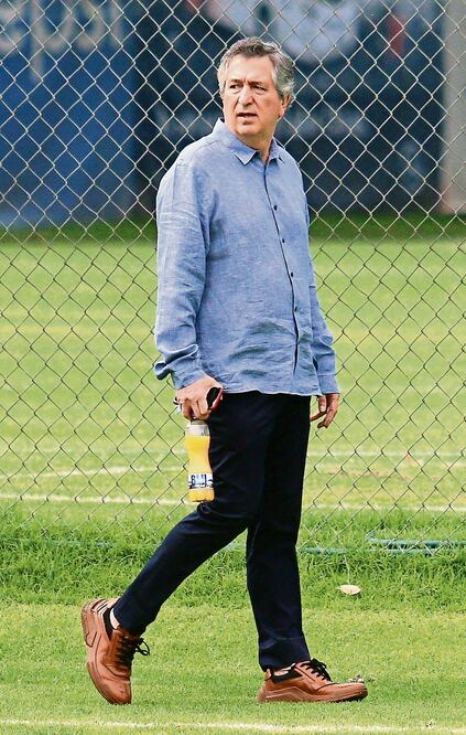 El polémico empresario espera buenos resultados de la Sub-23 (SANDRA BAUTISTA. IMAGO7)