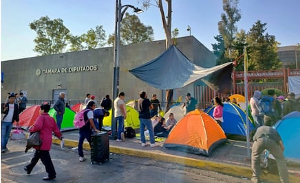 CNTE levanta bloqueo en San Lázaro; amaga con paro nacional si no hay diálogo con Sheinbaum 
