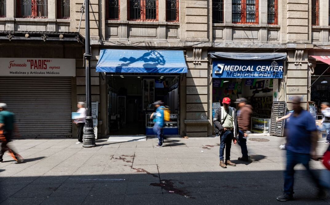 Así luce Motolinia, la calle en donde Diana Sánchez barrios y otros dos acompañantes más, fueron blanco de un atentado en pleno en el Centro Histórico de la CDMX. (Foto: especial)