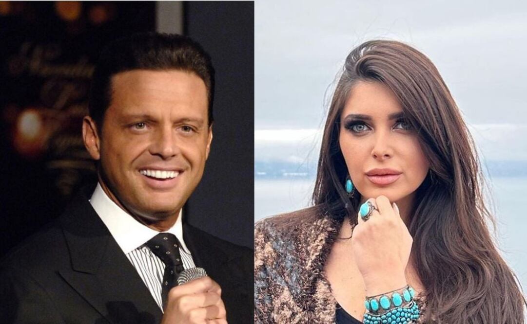 Luis Miguel y Brittny Gastineau. Fuente: Instagram @brittgastineau y @luismigueldeluxe