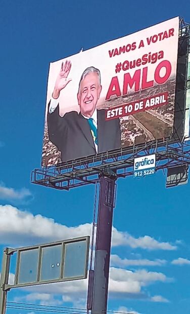 Ya promueven revocación de AMLO con espectaculares y bardas en 10 estados; oposición alista queja