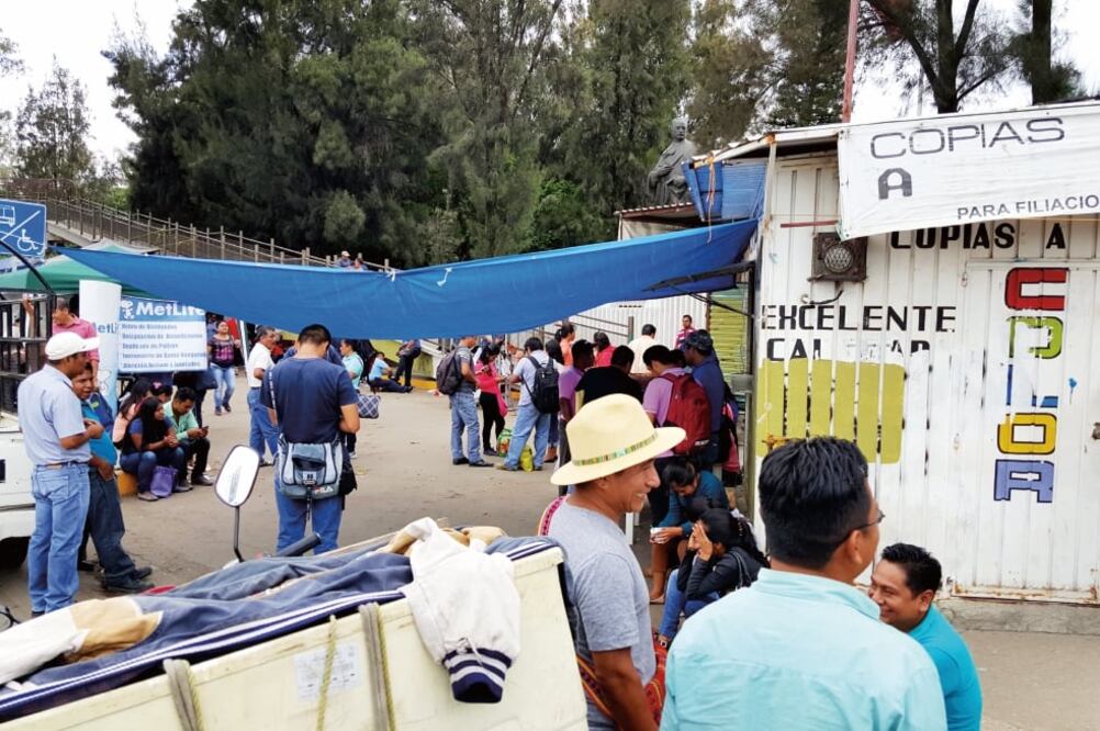 Maestros afirmaron que mantendrán el acordonamiento del Instituto Estatal de Educación Pública de Oaxaca (IEEPO) (ARCHIVO EL UNIVERSAL)