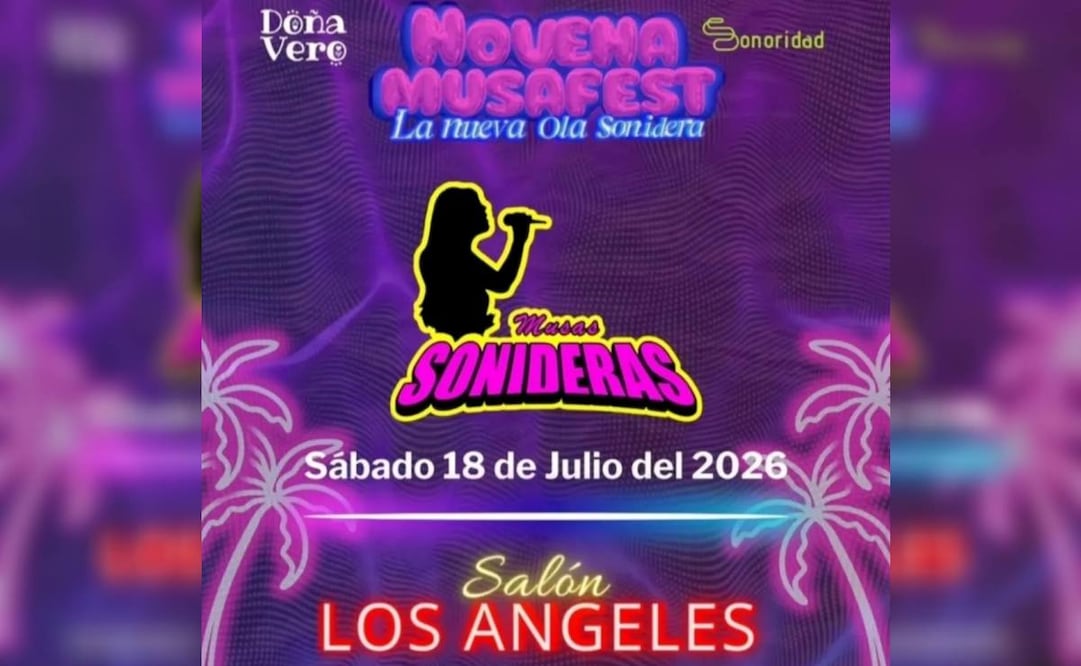 El festival programado en el legendario Salón Los Ángeles brilla por su diversidad. Foto: Instagram (@musassonideras)