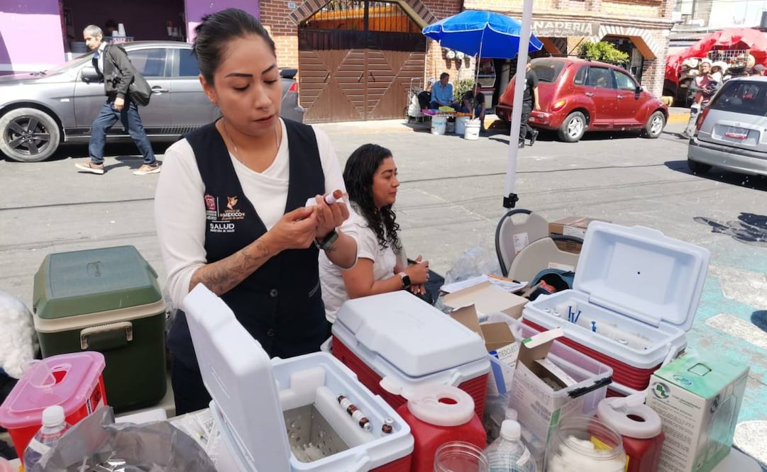 Filtros sanitarios en escuelas del Edomex. Foto: Especial