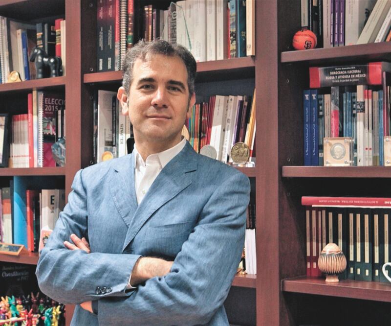 En la foto: Lorenzo Córdova Vianello, Consejero presidente del INE. ESPECIAL