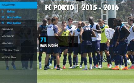 Porto incluye a Gudiño en primera plantilla 