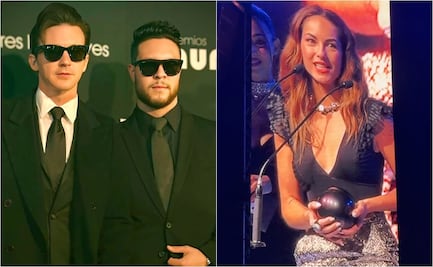Drake Bell y Bárbara Mori, entre los famosos presentes en la alfombra de los premios Aura 