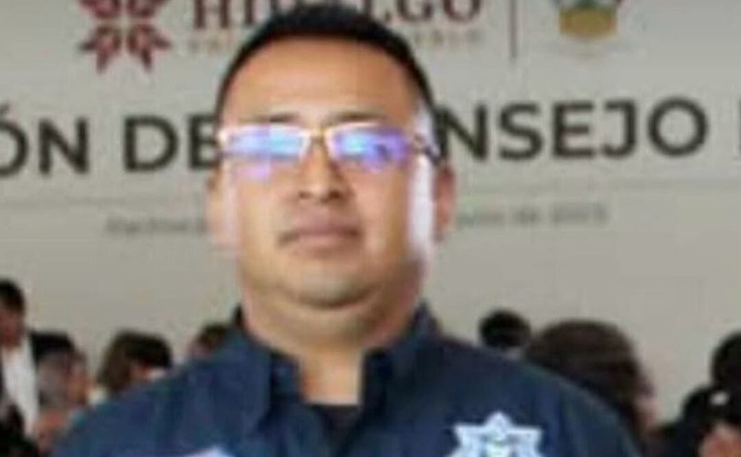 Muere el director de la Policía Municipal de Tasquillo, Hidalgo, José Alfredo N. (21/04/2025). Foto: Especial