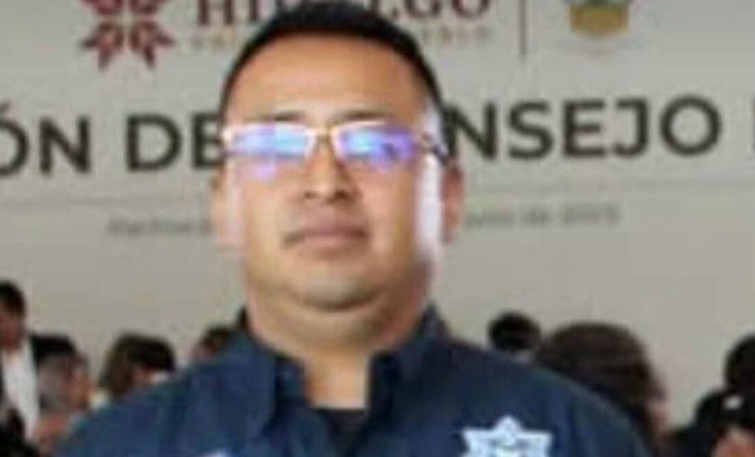 Muere el director de la Policía Municipal de Tasquillo, Hidalgo, José Alfredo N. (21/04/2025). Foto: Especial