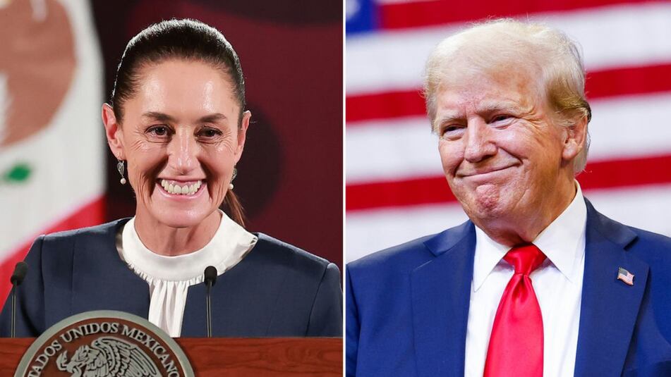 Claudia Sheinbaum-Donald Trump