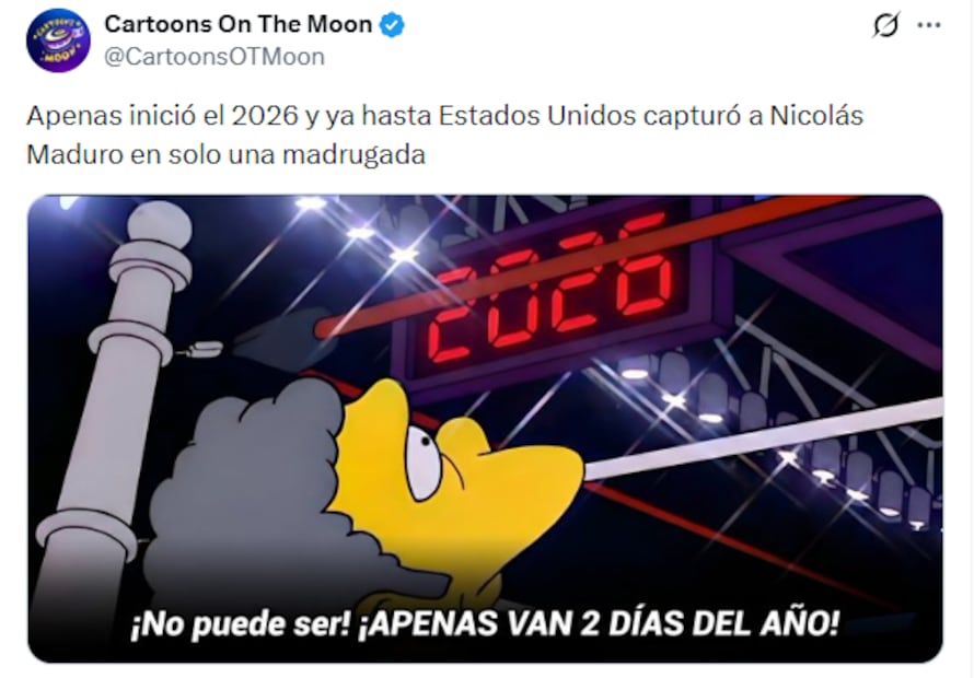 Memes de la captura de Nicolás Maduro. Foto: X