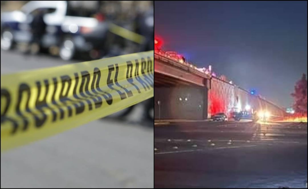 Cuelgan a una mujer en el puente de Tarimoro, Guanajuato. Foto: EL UNIVERSAL