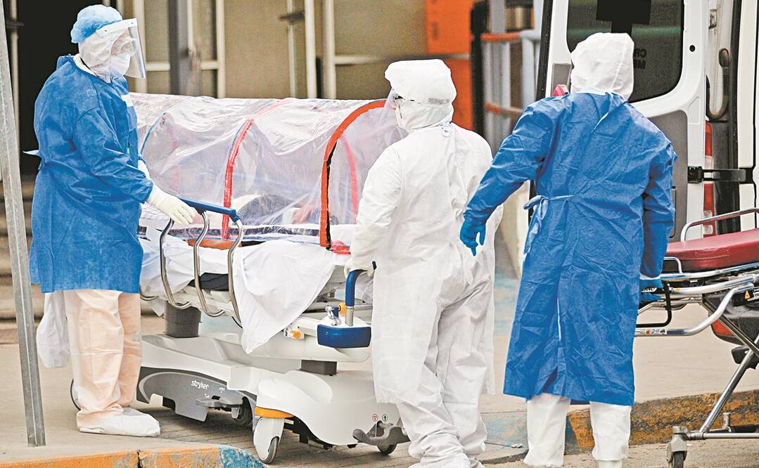 Las hospitalizaciones por Covid han aumentado en Chihuahua. Foto: LUIS TORRES. EFE