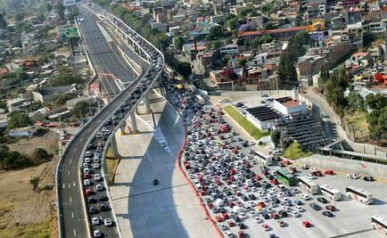 Persiste éxodo de capitalinos en la México-Cuernavaca