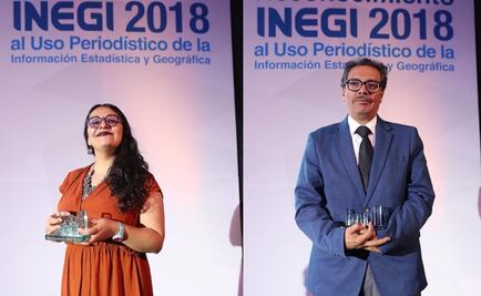 Reconoce el Inegi a dos periodistas de EL UNIVERSAL