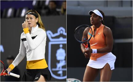 ¿Quiénes son Marie Bouzkova y Sloane Stephens, las finalistas del Abierto de Zapopan?