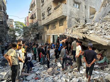 Bombardeo israelí en Gaza deja al menos 87 muertos: Ministerio de Salud; otras 40 personas resultaron heridas