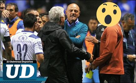 "Tuca" Ferretti y "Chelís" protagonizan conato de bronca