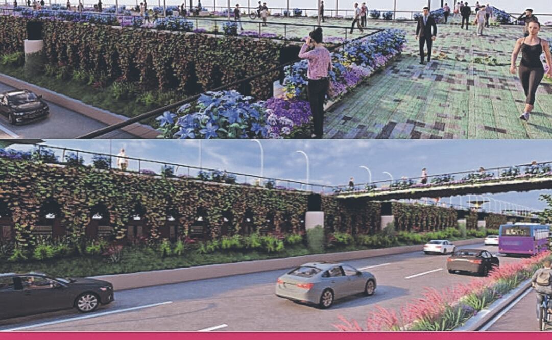 Las dos licitaciones presentadas este viernes son relativas a la construcción de la Calzada Flotante sobre Tlalpan, que irá de Pino Suárez a la estación del Metro Chabacano. Foto Especial