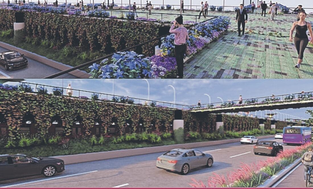 Las dos licitaciones presentadas este viernes son relativas a la construcción de la Calzada Flotante sobre Tlalpan, que irá de Pino Suárez a la estación del Metro Chabacano. Foto Especial