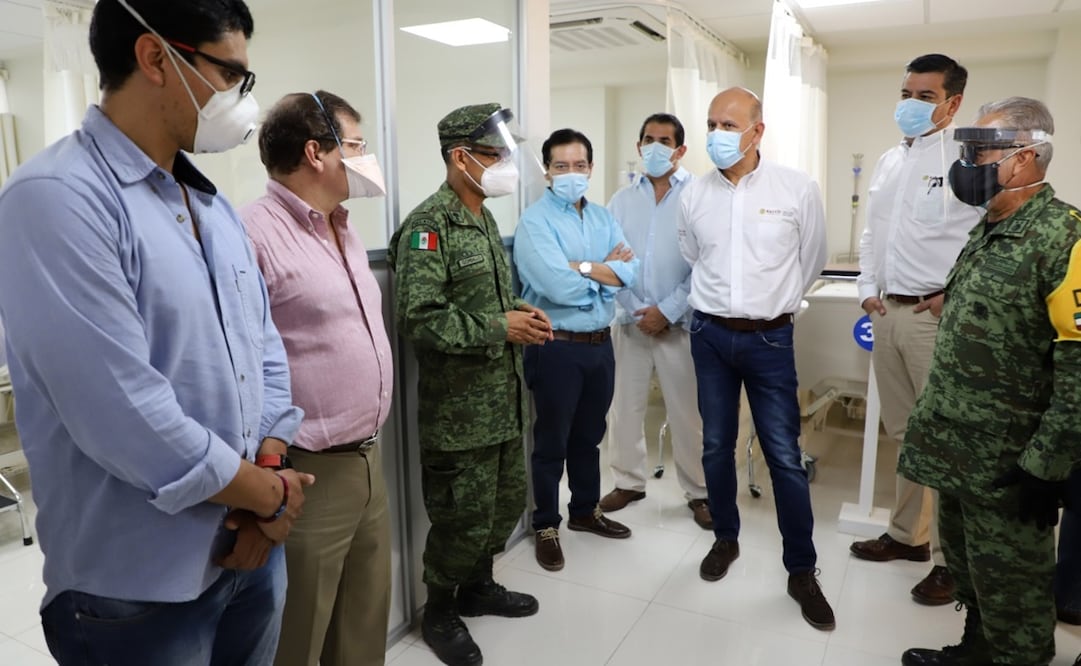 Luis Antonio Ramírez Pineda, director general del instituto, realizó un recorrido por el Hospital General Dr. Carlos Calero Elorduy, en Cuernavaca, Morelos. Foto: Twitter @ISSSTE_mx