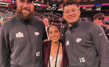 Mahomes llena de elogios a la mexicana Diana Flores: “Eres una gran jugadora”