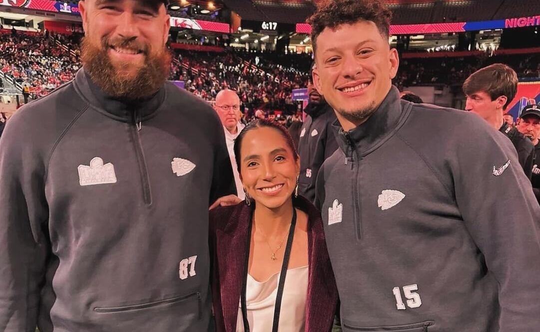 Mahomes llena de elogios a la mexicana Diana Flores: “Eres una gran jugadora”